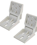 2 Pack Universal Freezer Hinges With 6 Holes, 95 To 110 Degrees Folding Design, Durable ABS for Small Chest Freezers, white color, easy install
