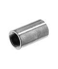 Kick-Ass 304 Stainless Steel Class 3000 Straight Pipe Coupling 1/4 Inch NPT Female To Female High Pressure Industrial Fitting detail.