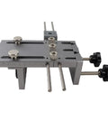Super Cool 3 In 1 Self Centering Doweling Jig Kit For Woodworking Pros Featuring Adjustable Drill Guide And Clamp Board With 6 8 10 15mm Bushings For Super Accurate Holes Every Time, aluminum jig