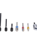 Ycauty 7 Piece Socket Adapter Kit With Chrome Vanadium Steel Makes You A Real Tool Wizard For Any Job From Home Repairs To Pro Projects With Multi Size Options That Get The Work Done Fast, 1/4 3/8 1/2 in adapters