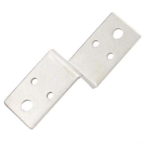 Beefed Up Heavy Duty Z Bracket Corner Connector For Cabinet Shelves Rustproof Stainless Steel Thickened 2.5mm Plate 40mm Mounting