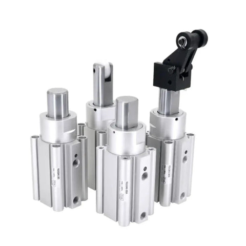 Heavy Duty Pneumatic Air Cylinder Stop Block Actuator RSDQB Series Mechanical Piston Rod for industrial automation