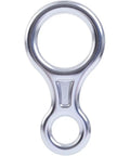 Figure 8 Descender For Climbing And Belay Rigging, Heavy Duty Aluminum Alloy 35KN Rope Descender With Ears And Belay Slot, Smooth Descent