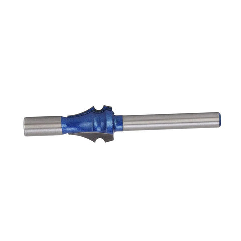 High Hardness Tungsten Steel Router Bit 1/4 Shank Pro Woodworking Tool for MDF And Hardwood Cutting showing carbide tips detail.