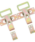 Heavy Duty Iron Sofa Connectors For Couch And Furniture Built Tough High Strength Position Buckles shown in gold finish