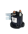 Heavy Duty 12V 24V 200A Electric Stacker Forklift Tail Plate Oil Pump Start Switch Relay DC Contactor on a metal bracket.