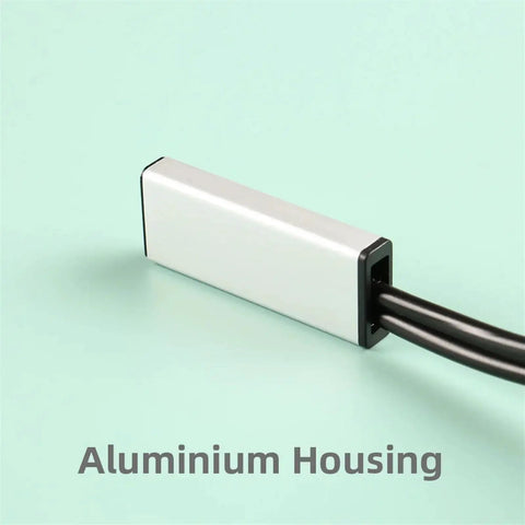 Aluminum Housing Door Switch With IR Motion Sensor, DC 12 To 24V Proximity Switch For Open And Close Detection, aluminum housing
