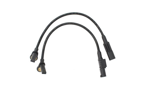 Straight Fire Four Piece Abs Wheel Speed Sensors For Mercedes Gl Ml Classes 2007 To 2012 Oem Replacement Kit showing two black speed sensor cables.