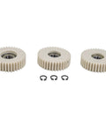 Gear Up Your Ride With A 36T Nylon Planetary Gear Set Featuring 608 Bearings For Electric Bike Motors Forty Seven And A Half By Thirteen And A Half Mm Metal Cover Replacements Three Pack Upgrade Kit For E Bicycle Drivetrain