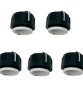 Five Pack Volume Control Knob Caps For APX6000 And APX7000 Handheld Radios, Easy Snap On Replacement Dials For Quick Volume Adjustments