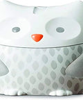 Moonlight And Melodies Owl Sound Machine With Plug-In Nightlight, Eight Chill Melodies And Calming Nature Sounds, owl design