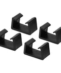 Heavy Duty Patio Furniture Clips 4 Pack 59mm Diameter Rattan Sofa And Wicker Chair Fasteners For Outdoor Garden Black Locks