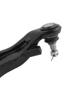 Close-up of two front lower control arms with ball joint for Honda Odyssey 2011-2017 replacement kit OEM grade chassis suspension auto parts pair