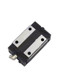 Slide Block And Linear Guide For 30 Series Rail, HGR30 Compatible Head Guide, HGH30CA HGW30CC Compatible, black block with steel plates