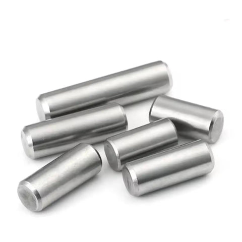 Stainless Steel Cylindrical Locating Dowel Pins M5 M6 M8 Set Of 5 To 50 Pieces In Solid Round Bar Form Lengths 6 8 10 12 14 To 100 Millimeters