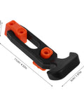 Beefy Heavy Duty Hood Latch Kit Eight Pieces For Jeep TJ T Handle Car Hood Catches Replacement Latches Durable Safety Locks Easy Install