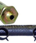 Inline Fuel Filter Replacement For Ford 1968 To 1982 Cars, Easy Install, High Efficiency Filtration, filter and hose clamps