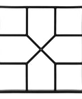 Walk Maker Concrete Molds 40 By 40 Cm Square Forms Reusable Cement Molds for DIY Stepping Stones, front view