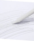 Two Piece Set Of Pro Drawing Stumps For Sketching And Blending, Paper Stumps For Graphite And Pastel creating shading effect on paper