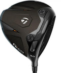 10.5 Degree High Speed Driver For Men Right Hand Stiff Flex With Reax Blue Shaft, aerodynamic head profile close-up view