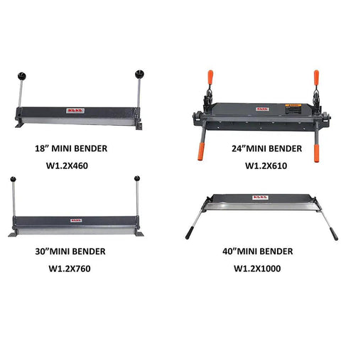 30 Inch Manual Sheet Metal Brake With Dual C Clamps Portable Steel Bender For Easy 0 To 90 Degree Bends Rugged DIY Friendly Metalworking Tool For Home Shop Lightweight Gray Frame With Simple Adjustable Handles