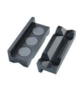 Four Inch Magnetic Vise Jaw Pads Made From Boss Level Billet Aluminum With A Slick Anodized Coating Reversible Drop In Design.