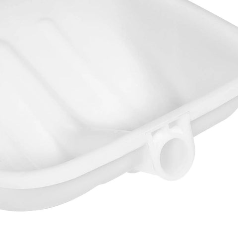 Lightweight Plastic Shovel Head Replacement For Grain Handling And Snow, white polypropylene shovel head close-up