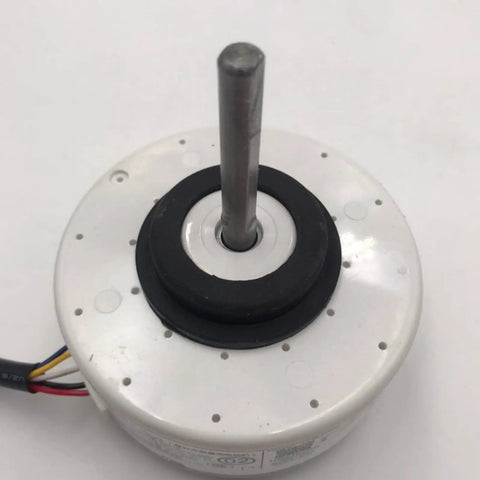 Indoor Air Conditioner Motor Replacement For WZDK20-38G ZKFP-20-8-6 20W DC Brushless Fan Motor with visible shaft and wires