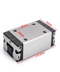 Slider block single pack R162231320 R162239320 R162231322 precision carriage with sealed ball-bearing, dimensions 110.5x70x50mm