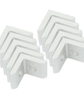 10 Pack Inside Corner Brackets For 15 Series 4040 T Slot Aluminum Extrusions 2 Hole 90 Degree Corner Mounts Diy Friendly