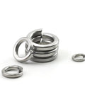 Heavy Duty Stainless Steel Spring Lock Washers, Split Lock Washers for Preventing Nut Loosening, Vibration Resistant