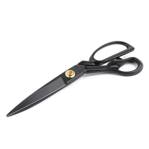 Left Handed Tailor Scissors 10 Inch Heavy Duty Dressmaking Shears Forged From Industrial Strength High Carbon Steel To Slice Through Tough Weaves Like A Hot Knife With An Ergonomic Rubberized Grip Built Different