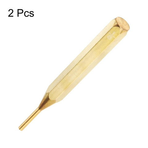 Pro Grade Heavy Duty Brass Punch Set One Eighth Inch Scratch Free Drive Pin Tools For Expert Watch Fixing Jewelry Crafting That Delivers No Sweat Precision And Dang Easy Grip