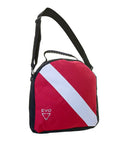 Red Durable Scuba Regulator Bag With Padded Compartment For Dive Gear And Snorkeling Equipment Travel Ready With Handle