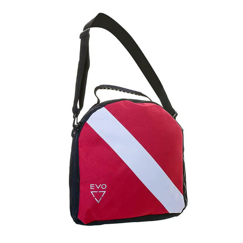 Red Durable Scuba Regulator Bag With Padded Compartment For Dive Gear And Snorkeling Equipment Travel Ready With Handle
