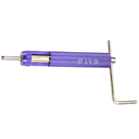 Tool from 50 Pcs 1/4-20 UNC Stainless Steel Thread Insert Kit With Installation Tool For Damaged Tapped Holes Pro Grade