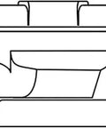 Line drawing of Durable Junction Box With Easycal Calibration For pH And ORP Sensors, Wire Friendly Extension Box for lab gear