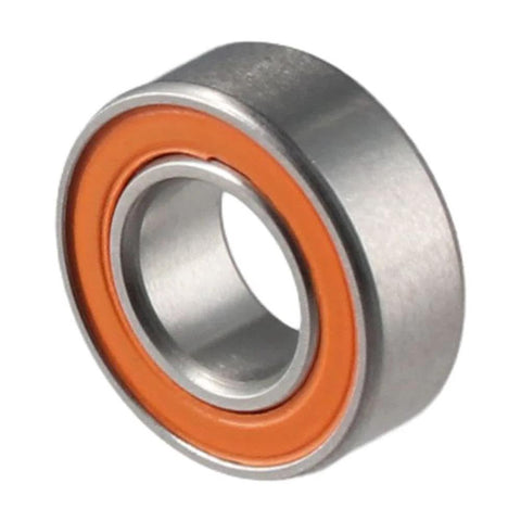 Close-up ball bearing SHUATI S687C-2OS, stainless steel with orange seal, 7x14x5mm