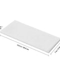 Cotton Pre Filter Replacement for Soldering Fume Extractor Pro Grade Easy Install Stable Airflow Sponge Material Keeps Commercial Spaces Cleanrooms Fresh Portable Smoke Extractor Filter Upgrade, 14.5 x 7 in
