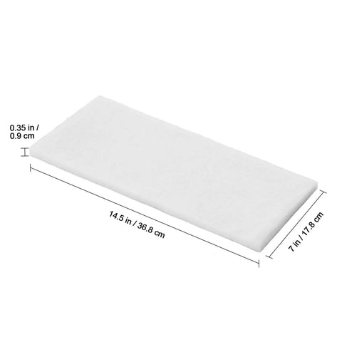 Cotton Pre Filter Replacement for Soldering Fume Extractor Pro Grade Easy Install Stable Airflow Sponge Material Keeps Commercial Spaces Cleanrooms Fresh Portable Smoke Extractor Filter Upgrade, 14.5 x 7 in