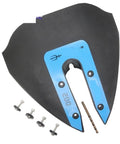 Whale Tail Hydrofoil Stabilizer For Boat Outboard Motors 8 To 40 HP Durable Aluminum Construction Improves Stabilization Handling And Speed Easy Installation Long Lasting Performance Upgrade with screws and drill bit