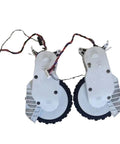 Left And Right Walking Wheel Replacement Kit For Xiaomi Vacuum Mop 2 Robot Vacuum Cleaner 2C STYTJ03ZHM with dual wheel drive