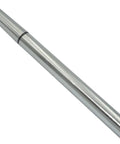 Pro Grade Precision 335mm Lathe Alignment Test Bar With Morse Taper 3, EN31 alloy steel, ultra low runout 0.0002 inches, side view