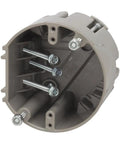 Adjustable Depth Electrical Box For Ceiling Fan And Light Fixture, Heavy Duty Mounting Box Supports 50lb Fan And 75lb Light