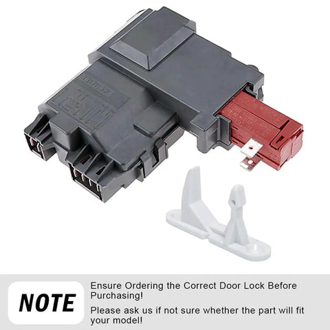 Washer Door Lock Switch With Door Strike Replacement For Frigidaire Electrolux Kenmore Crosley GE Front Load Washers High Compatibility