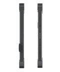 Side view of Badass Rugged Windows 11 Tablet Built Tough With Solid Mil Spec Armor, showcasing sturdy design and ports.