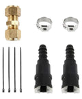 Upgrade Your Ride With This Cool Fuel Line And Vent Tube Kit That Fits Perfectly Like A Glove For A02G Models To Stop Leaks Now brass fuel line kit with clamps and tube fittings