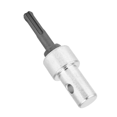 Earth Auger Drill Adapter To Auger Connector Heavy Duty Metal Build Wear Resistant for Garden and Construction Use