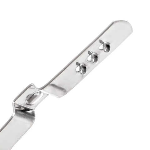 Close-up view of 36 Pack CV Boot Clamps Kit with 304 stainless steel crimp bands and adjustable ear design, automotive clamp set.