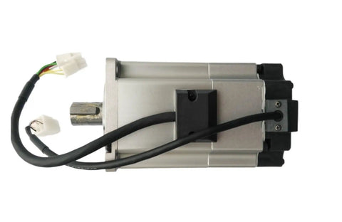 Servo Motor Kit With Driver A6 Series Set MHMF502L1H6M MFDLTB3SF For Industrial Robots And Automation, side view with cables
